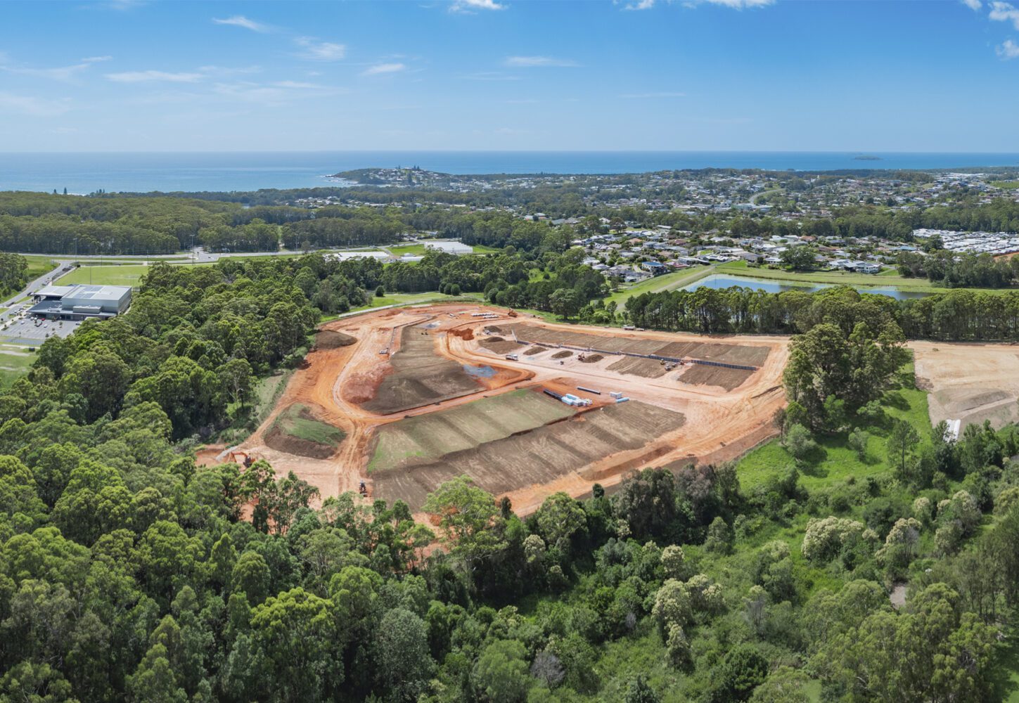 Woolgoolga Development Construction Progress